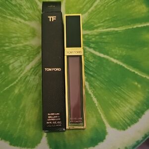 Tom Ford Gloss Luxe in Deep Plum with Gold Accents